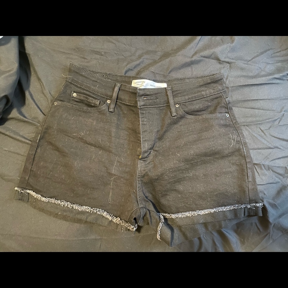 Black shorts